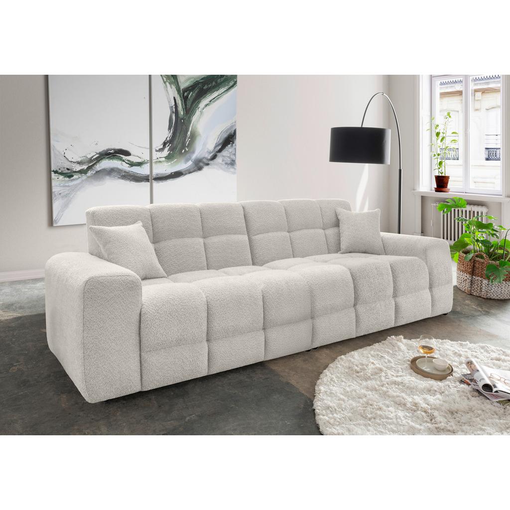 Viersitzer-Sofa Bosco, Weiß B: 300 cm