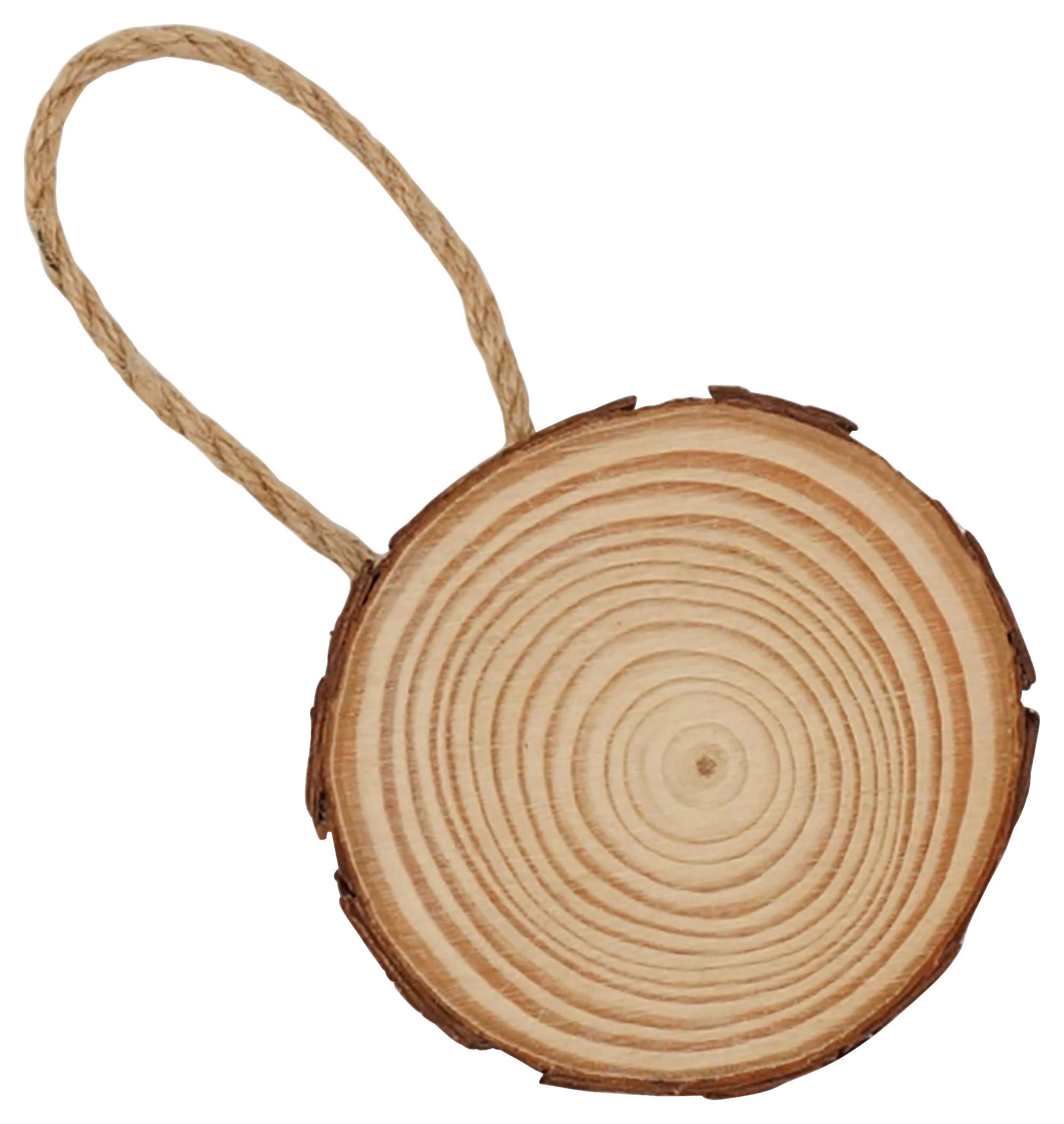 Függönyelkötő Wood - barna, Konventionell, faalapú anyag (26cm) - Ondega
