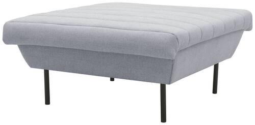 Hocker Looks Ix - Schwarz/Grau, Design, Textil (90/45/105cm) - LOOKS by W.Joop