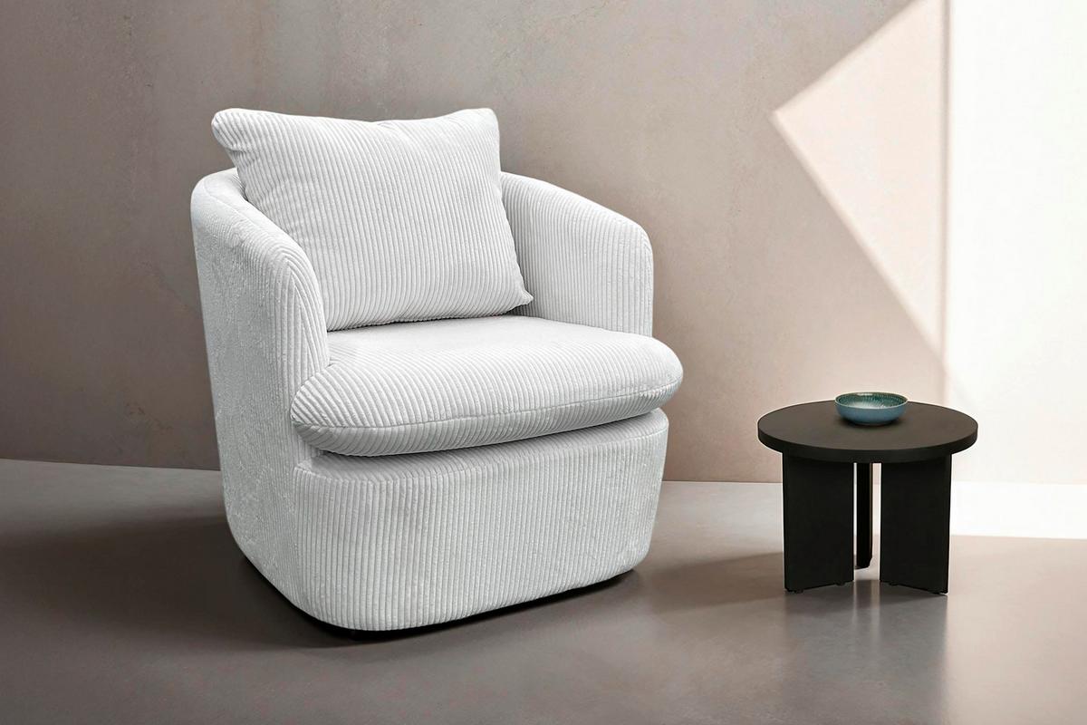 Beistelltisch Round Schwarz D: 40 cm - Schwarz, Design, Holz (40/30/40cm) - MID.YOU