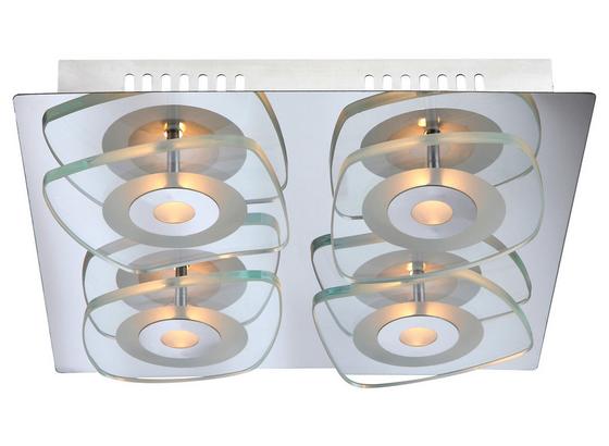 LED-Deckenleuchte Zarima - Chromfarben/Klar, MODERN, Glas/Metall (31/31/6,5cm) LED-Deckenleuchte Zarima - Chromfarben/Klar, MODERN, Glas/Metall (31/31/6,5cm)