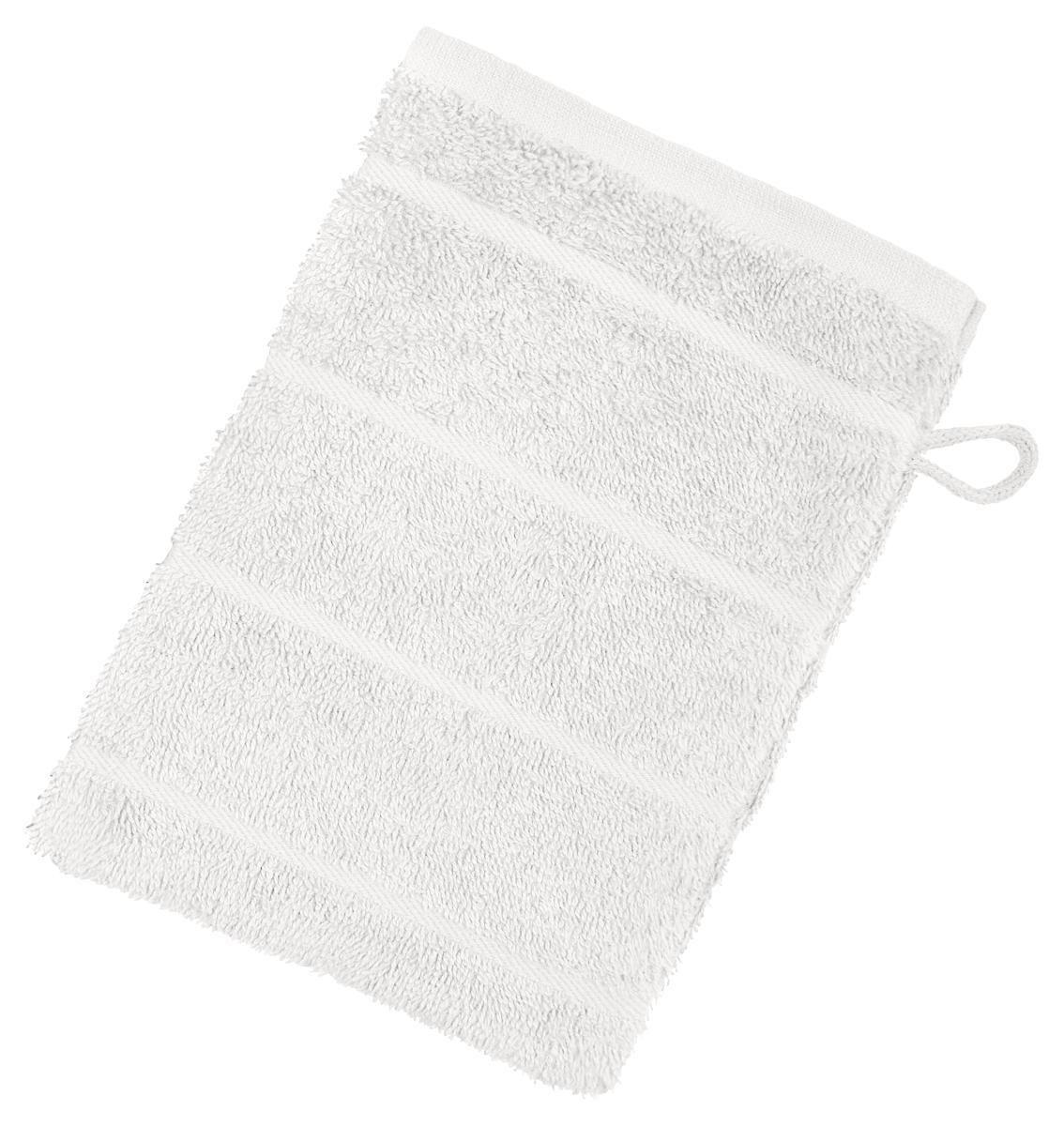 Waschhandschuh aus Frottier