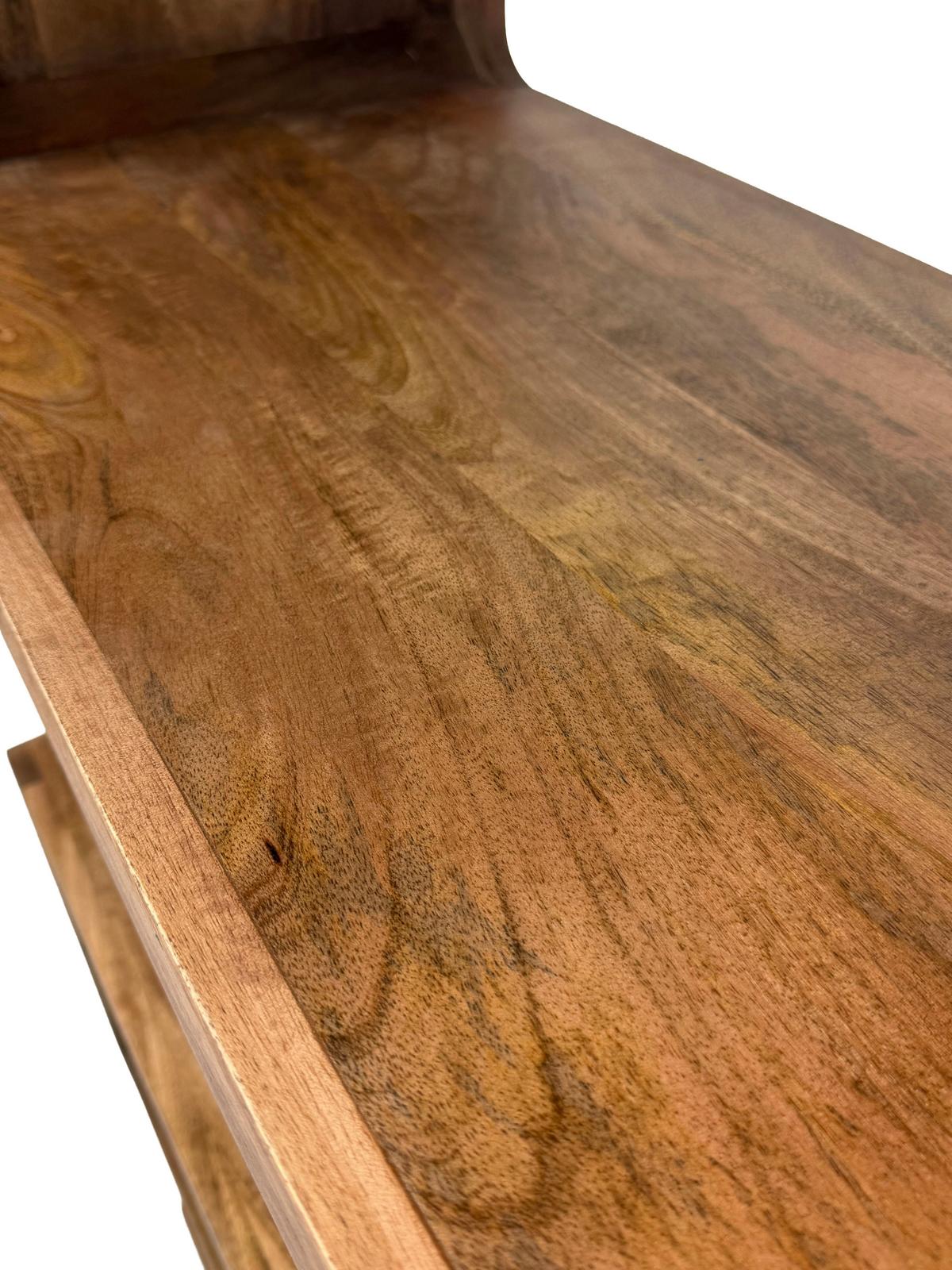STANDREGAL Braun B: 80cm - Braun, Design, Holz (80/160/40cm) - Livetastic