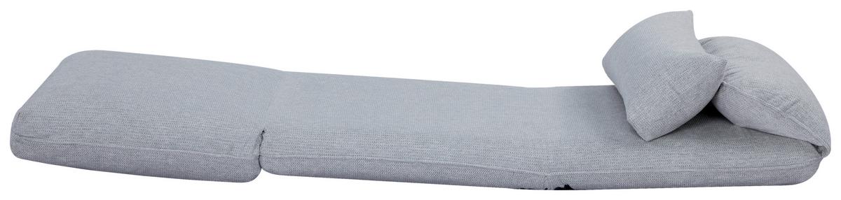 Schlafsessel Verve Hellgrau B: 78 cm - Hellgrau, Design, Textil/Metall (78/72/85cm) - Livetastic