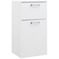 Badezimmer Unterschrank Fresh BxH 40x79 cm Weiß - Weiß, KONVENTIONELL, Holzwerkstoff (40/79/38,5cm) - Ondega