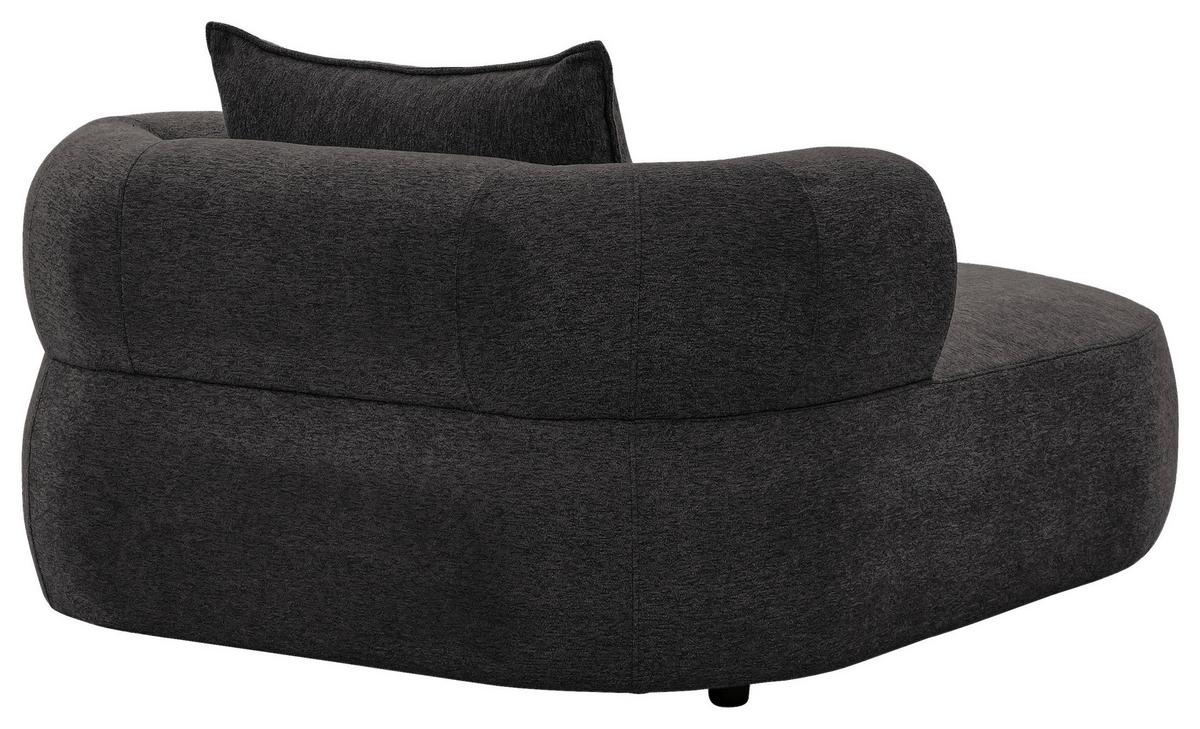 Xxl-sessel Ferro Schwarz B: 122 Cm - Schwarz, Design, Textil (122/76/156cm) - Livetastic