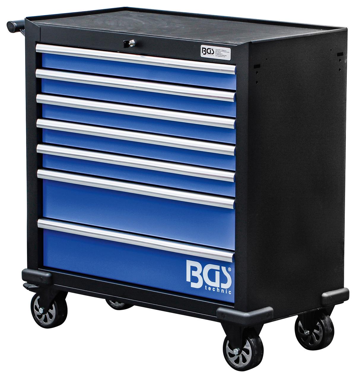 Werkstattwagen XL - Blau/Schwarz, Basics (91,4/99,4/45,8cm)