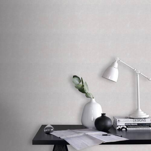 Vliestapete 10017884 - Taupe, Basics, Papier/Kunststoff (104/1000cm)