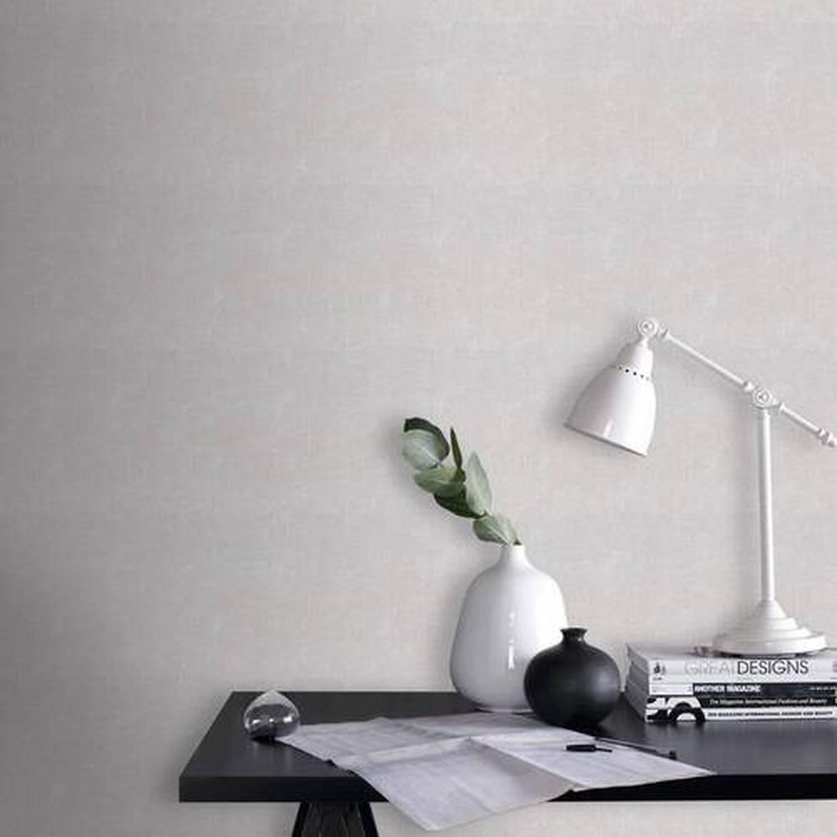 Vliestapete 10017884 - Taupe, Basics, Papier/Kunststoff (104/1000cm)