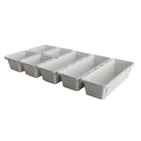 AUFBEWAHRUNGSBOXEN-SET CHRISTINA - Weiß, KONVENTIONELL, Kunststoff - Luca Bessoni