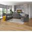 Wohnlandschaft In L-Form Queenline A 266x257 cm - Silberfarben/Schwarz, KONVENTIONELL, Holz/Holzwerkstoff (266/257cm) - James Wood Wohnlandschaft In L-Form Queenline A 266x257 cm - Silberfarben/Schwarz, KONVENTIONELL, Holz/Holzwerkstoff (266/257cm) - James Wood