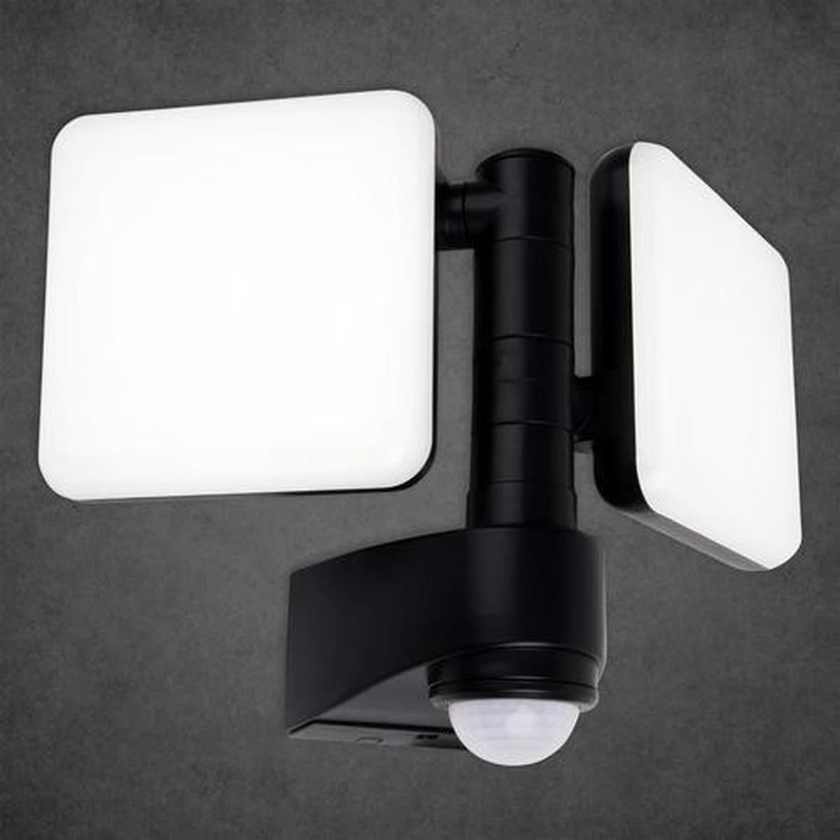 Außenwandleuchte Led Jaro 20w Kunststoff - Anthrazit, Design, Kunststoff (32,5/23/14cm) - Näve