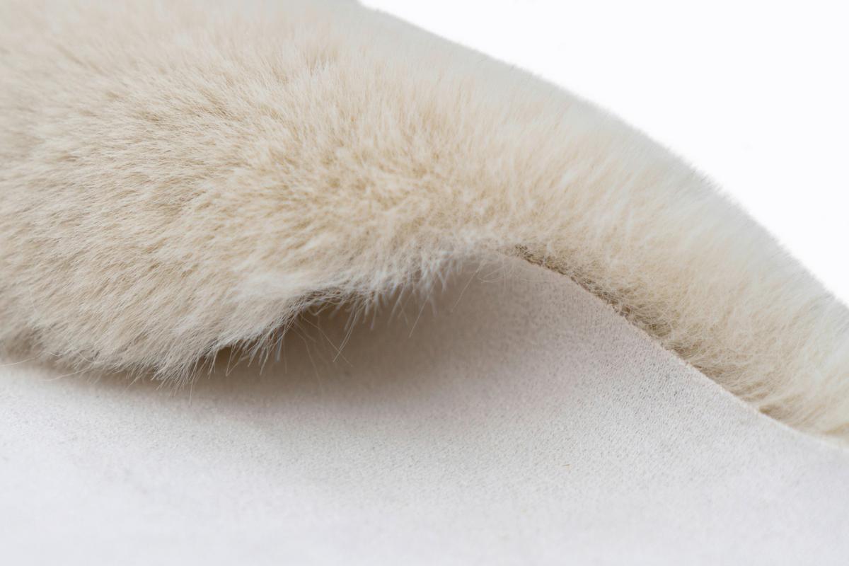 Kunstfell Rabbit Creme 60x90 cm Textil - Creme, Trend, Textil (60/90cm) - Kayoom