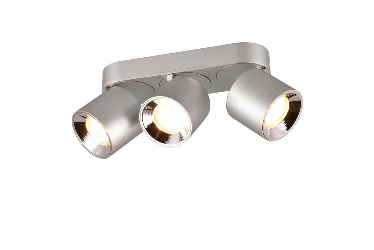 Strahler 651000307 Guayana - Nickelfarben, Basics, Metall (27,3/12/8,7cm) - Trio Leuchten
