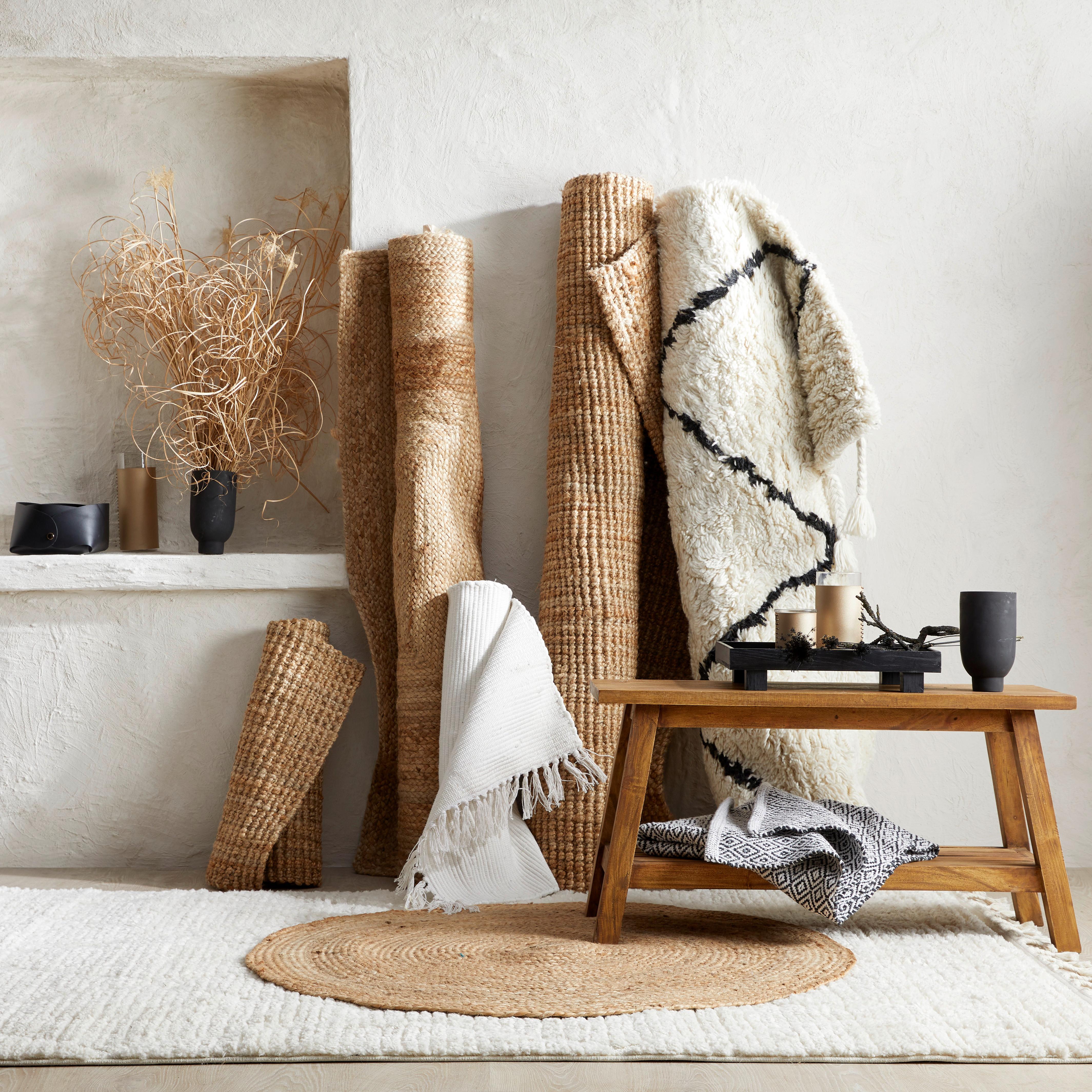 Hadrový Koberec Julia 3, 70/230cm, Krémová - krémová, Konvenční, textil (70/230cm) - Modern Living