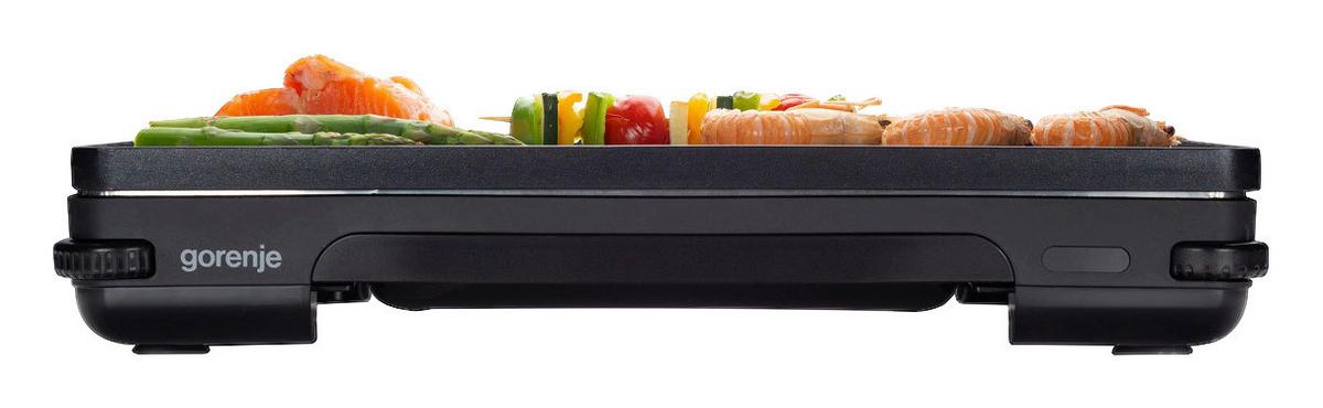 Tischgrill 1800W, Wendeplatten - Schwarz, Basics, Kunststoff/Metall (49/9/32,5cm) - Gorenje