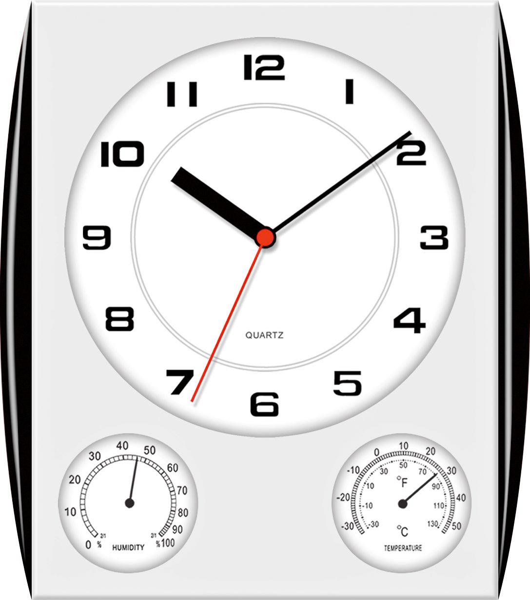 Falióra 928849 - Ezüsttölgy/Barna, konvencionális, Műanyag/Fém (30/34/5cm)