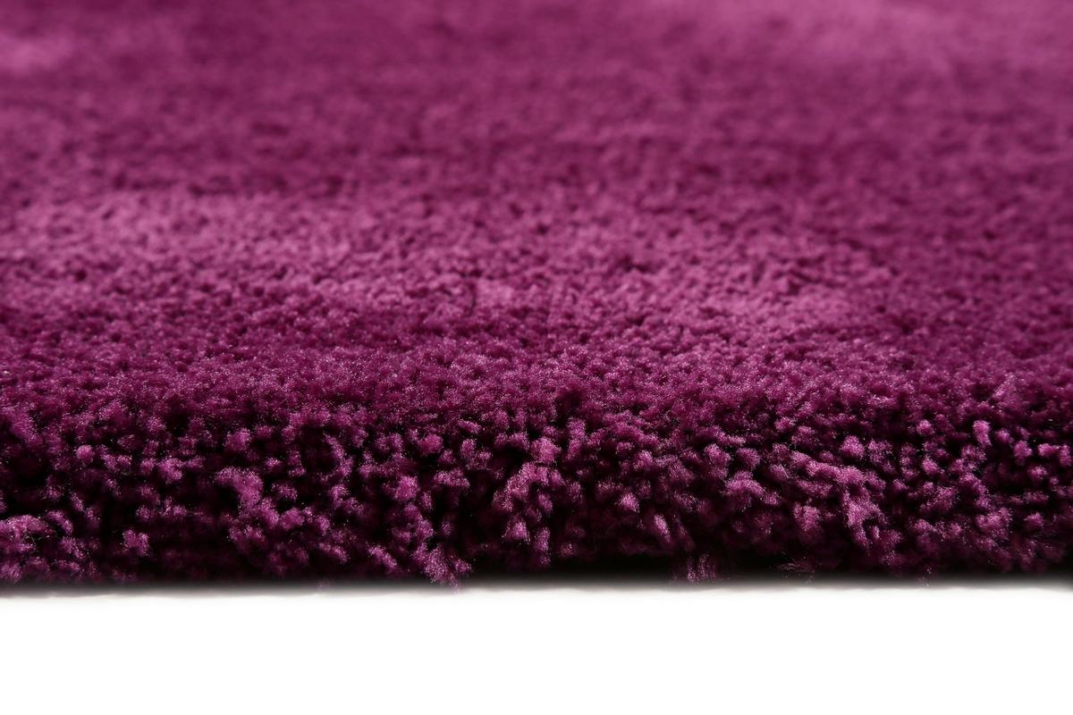 Hochflorteppich Relaxx Violett/Weinrot 120x170 cm - Violett/Weinrot, Basics, Textil (120/170cm) - Esprit