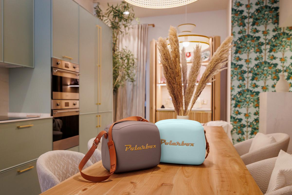 Chadící taška POLARBOX - 6L - světle modrá, Moderní, plast (30,3/18/24,2cm) - Polarbox