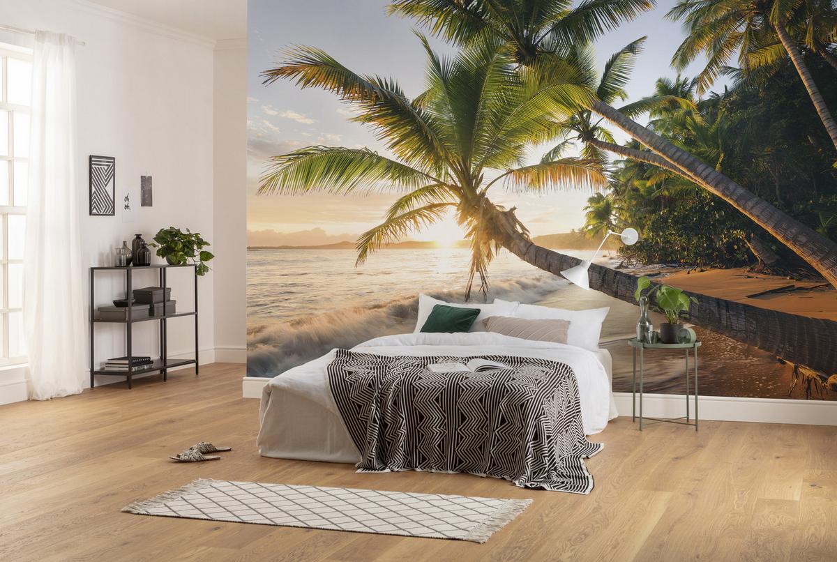 Fototapete Strandgeheimnis - Multicolor, Trend, Textil (450/280cm)