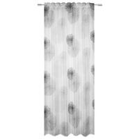FERTIGVORHANG RAWLINS - Grau, MODERN, Textil (140/245cm) - Luca Bessoni