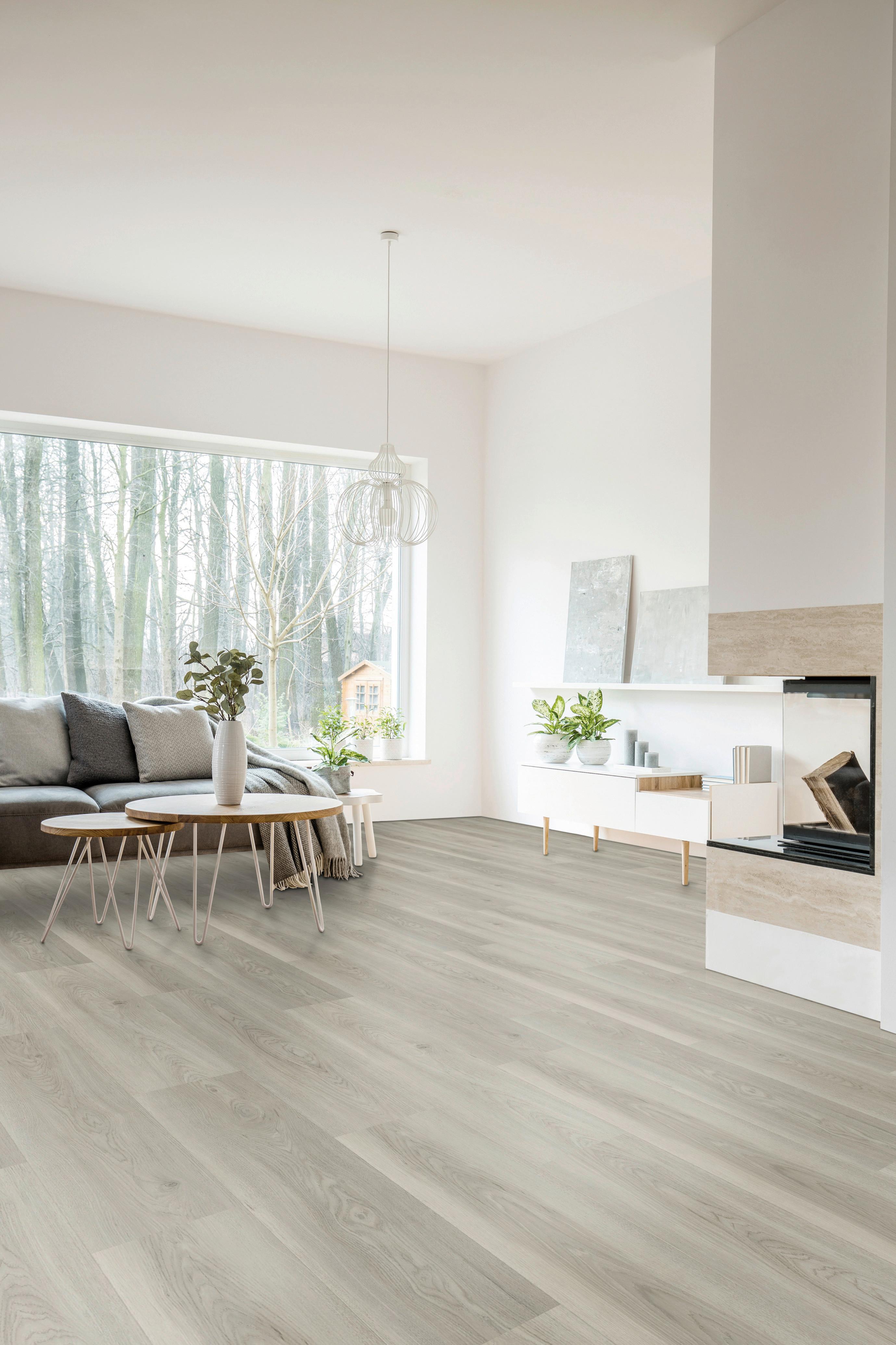 Vinylboden Eichefarbe Landhausdiele - Eichefarben, Basics, Kunststoff (22,6/122/0,5cm)