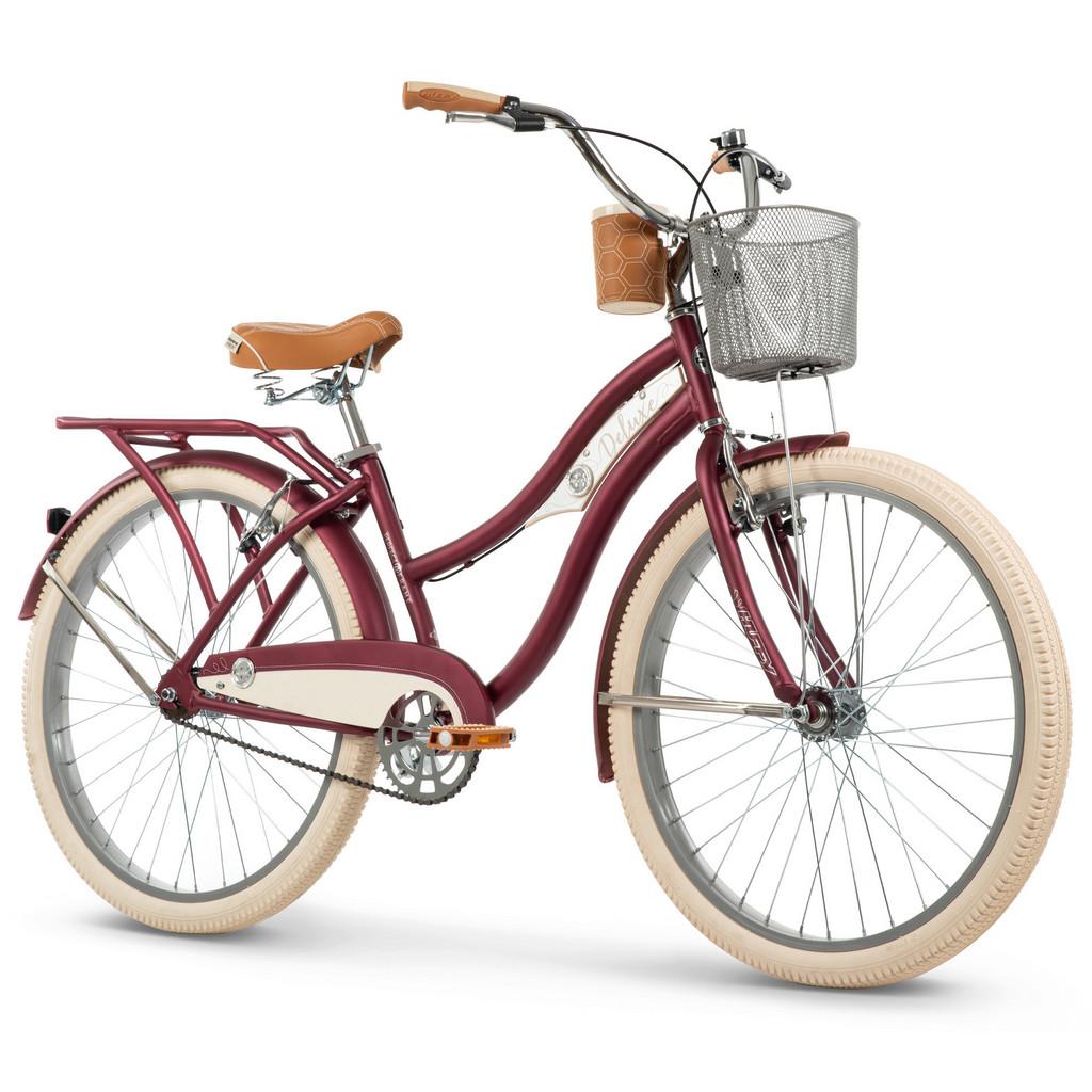 Kinderfahrrad Deluxe Bordeaux, 26 Zoll