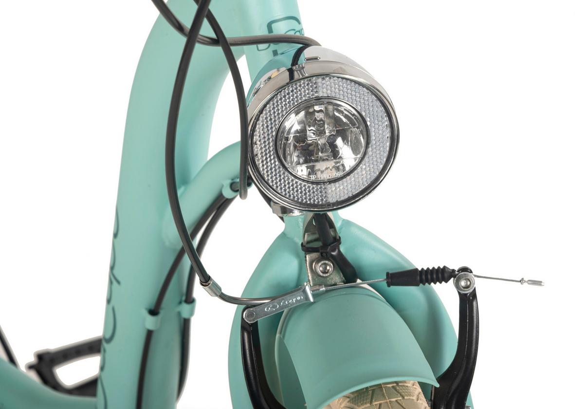 Citybike 172c Balloon Türkis - Türkis, LIFESTYLE, Metall (25/140/60cm)