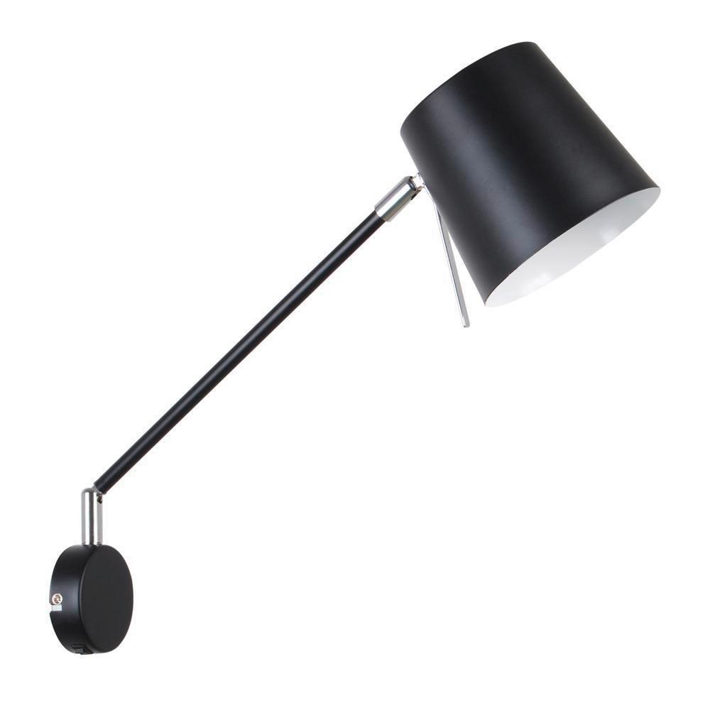 Wandleuchte 21-73914 - Schwarz, Basics, Metall (14/40.5/41.5cm)
