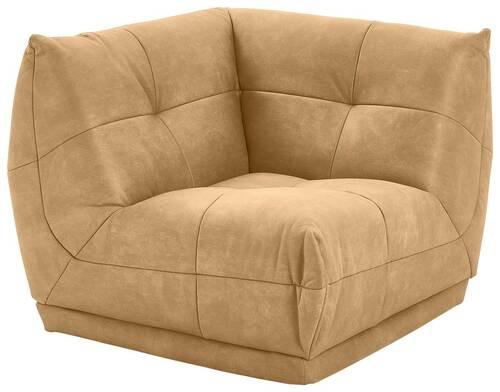 Sofaelement Giselle C-modul Hellbraun B: 105 Cm - Hellbraun, Trend, Textil (105/80/105cm) - Livetastic