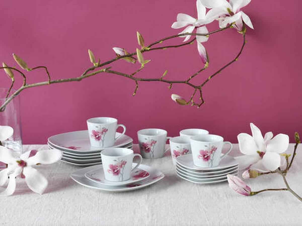 Kávová souprava 20193 - bílá, Trend, keramika - Creatable