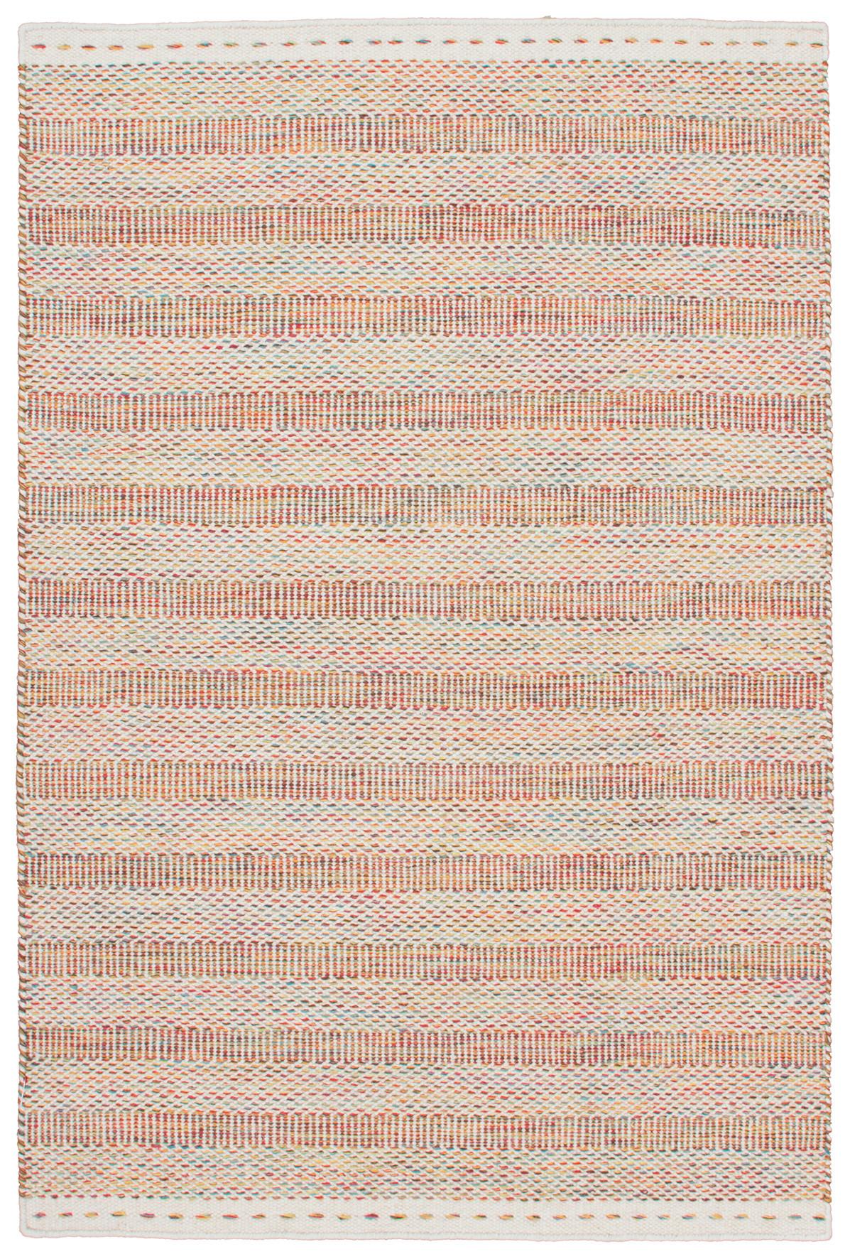Flachwebteppich My Jaipur - Multicolor, Natur, Textil (80/150cm) - Obsession