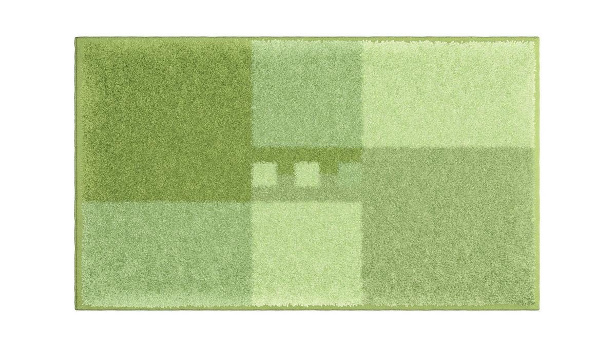 Badematte Merkur - Grün, Basics, Textil (65/115cm) - Grund