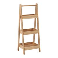 Regál BONNY přírodní barva - přírodní barvy, Moderní, přírodní materiály (30/78/25cm) - P & B