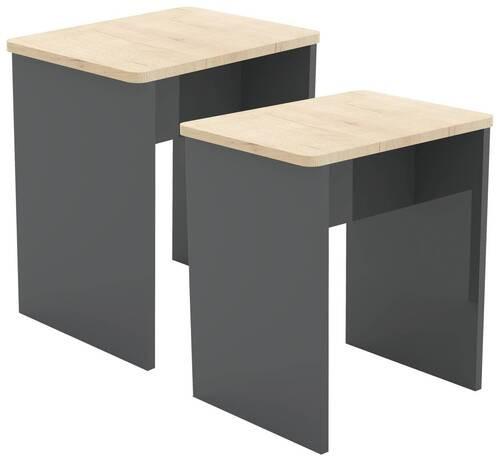 Hocker Esal Anthrazit H: 45 cm Esal