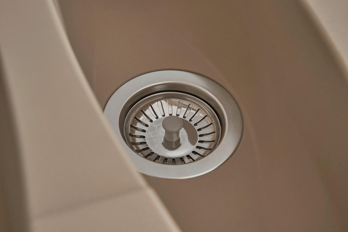 Spüle Respekta Boston Kunststein Bxt: 100x50 Cm - Beige, Trend, Glas/Kunststoff (100/20/50cm) - Respekta