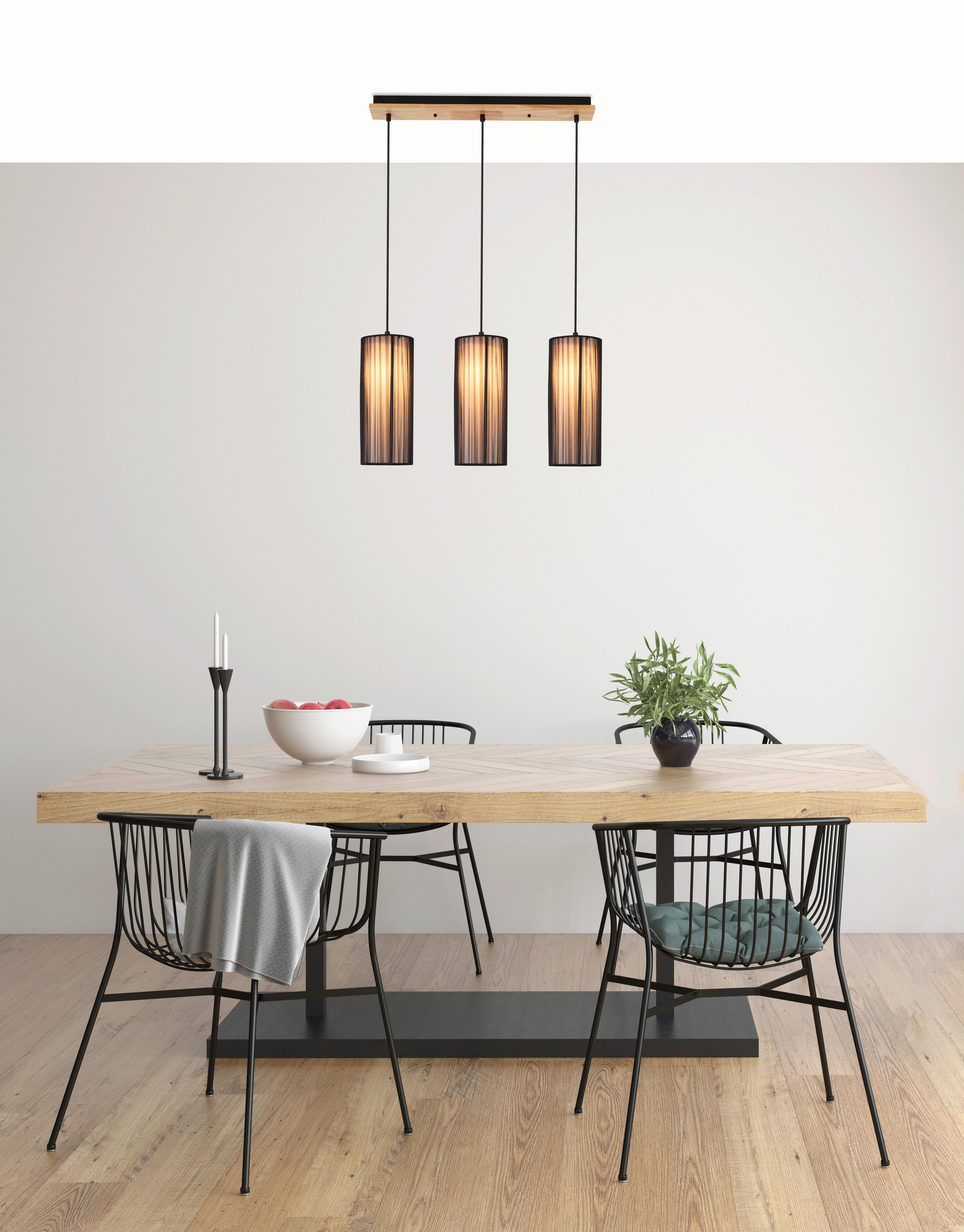 Hängeleuchte 50103219 - Basics, Holz (60/12/120cm)