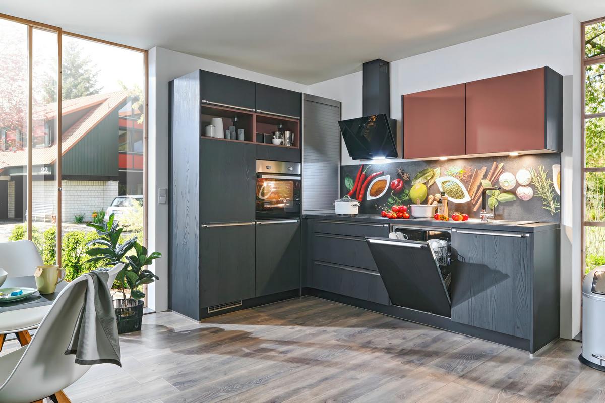 Plánovatelná kuchýň PLAN rozměr rohu 185x275 cm