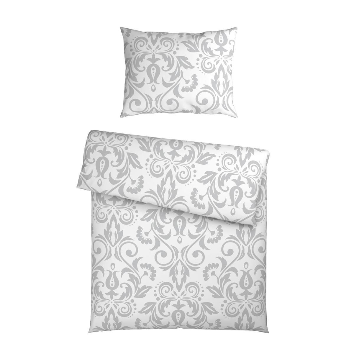 POVLEČENÍ AKTION - světle šedá, textil (140/200cm) - Mömax