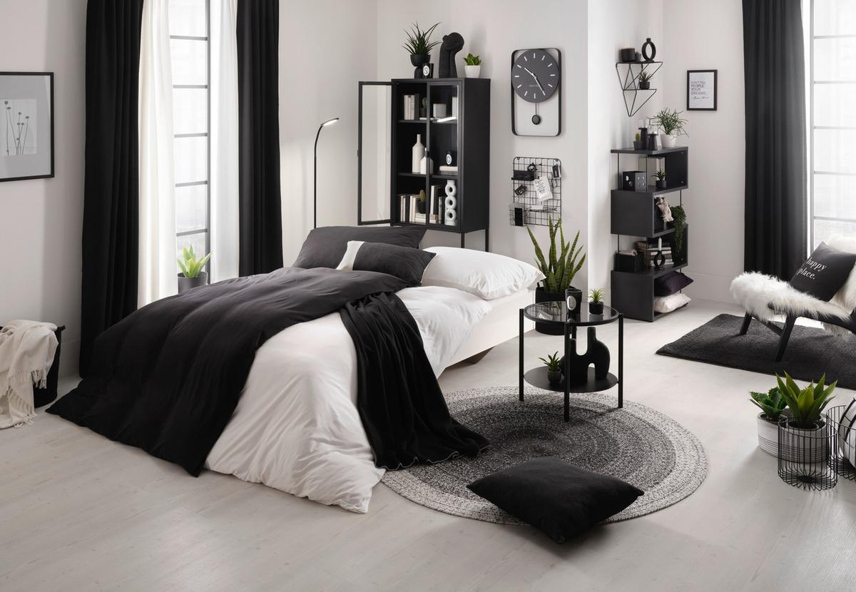 POSTEĽNÁ BIELIZEŇ Iris, 140/200cm, biela - biela, Modern, textil (140/200cm) - Modern Living