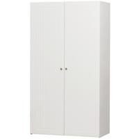 DREHTÜRENSCHRANK Spike Weiß B: 110cm - Weiß, Basics, Holz (110/210/55cm) - MID.YOU