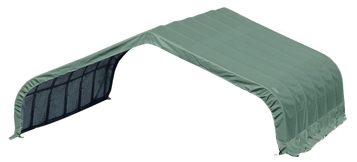 Zeltgarage Shelterlogic - Dunkelgrün, Basics, Kunststoff (610/670/320cm)