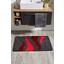 Badteppich Fury, 70x120cm - Rot, MODERN, Kunststoff (70/120cm) Badteppich Fury, 70x120cm - Rot, MODERN, Kunststoff (70/120cm)