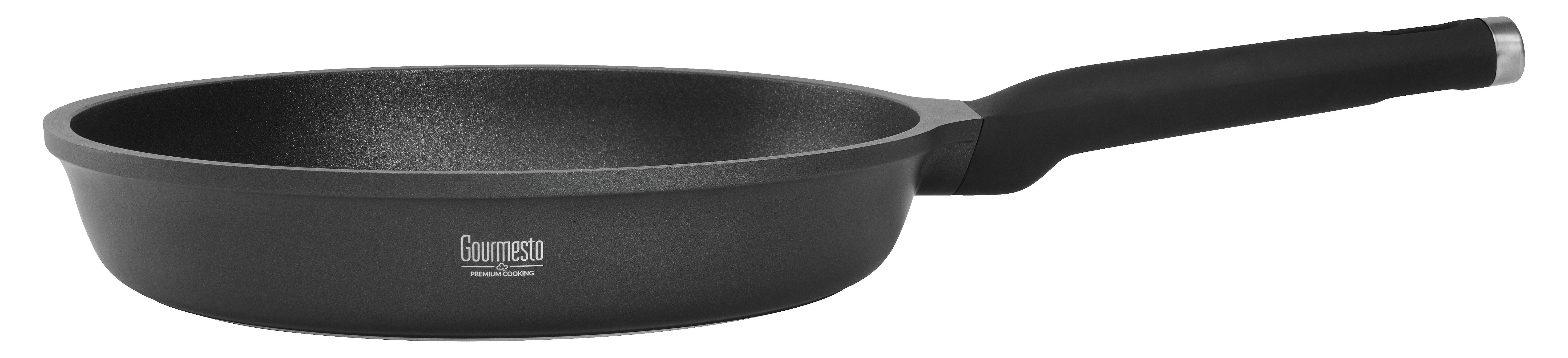 Panvica Black Line, Ø: 28cm - čierna, Konventionell, kov/plast (28/5,5cm) - Gourmesto