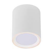 Aufbauleuchte Fallon Weiß D: 10 cm - Weiß, Basics, Metall (10/12cm) - Nordlux