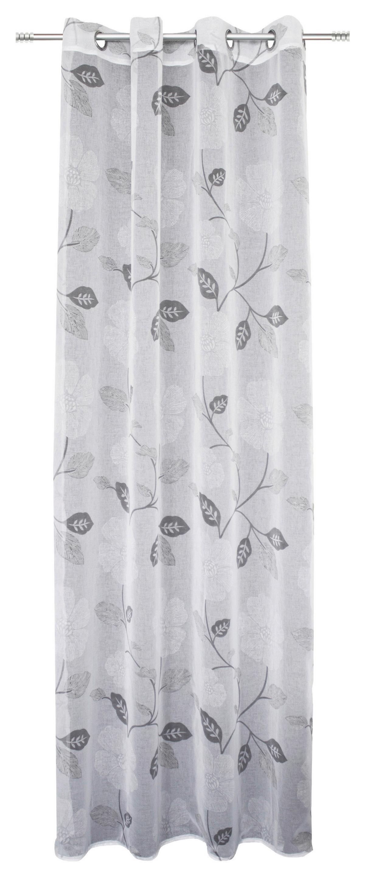Ringlis Függöny Iver - szürke, Modern, textil (140/245cm) - Luca Bessoni