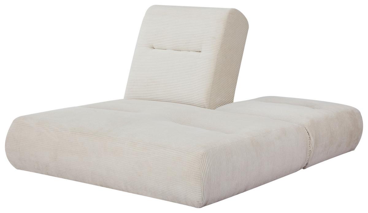 Schlafsofa Luna Beige B: 159 Cm - Beige, Design, Textil (159/88/160cm) - Livetastic