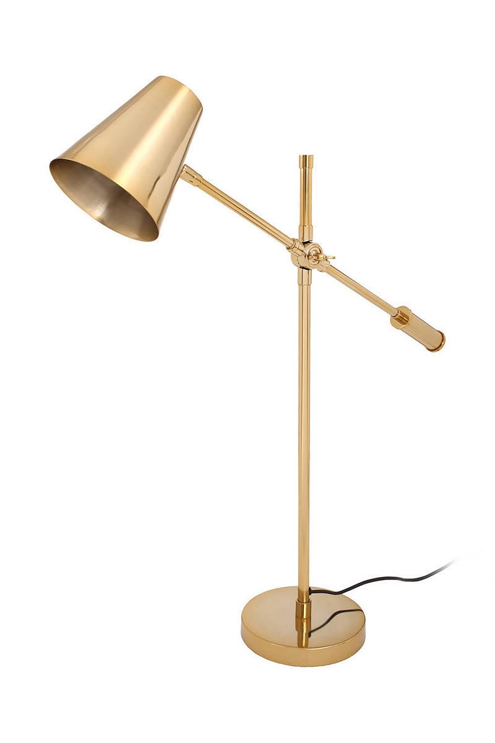 Tischlampe Celeste Goldfarben - Trend (68/18/74cm) - Kayoom