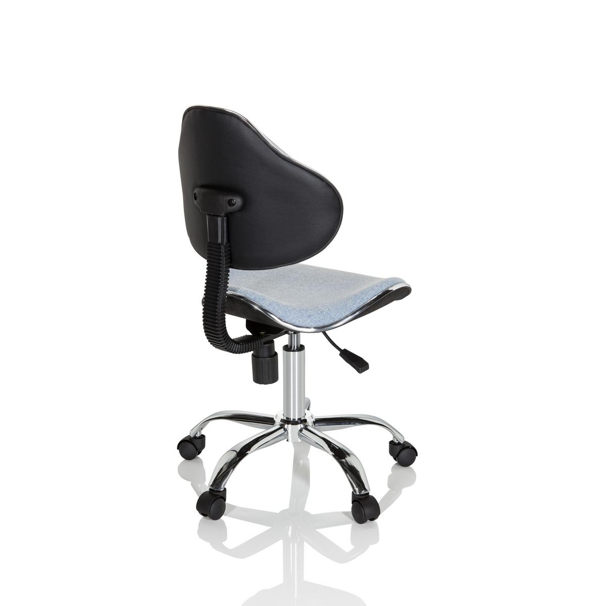 Jugenddrehstuhl Kiddy Gti 3 Hellblau - Hellblau, Basics, Kunststoff (47/87-98/49cm) - MID.YOU