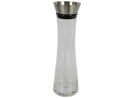 Wasserkaraffe Cuisine Elegance - Transparent/Alufarben, MODERN, Glas/Kunststoff (10/34,3cm) Wasserkaraffe Cuisine Elegance - Transparent/Alufarben, MODERN, Glas/Kunststoff (10/34,3cm)